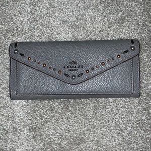 Coach Embellished Wallet